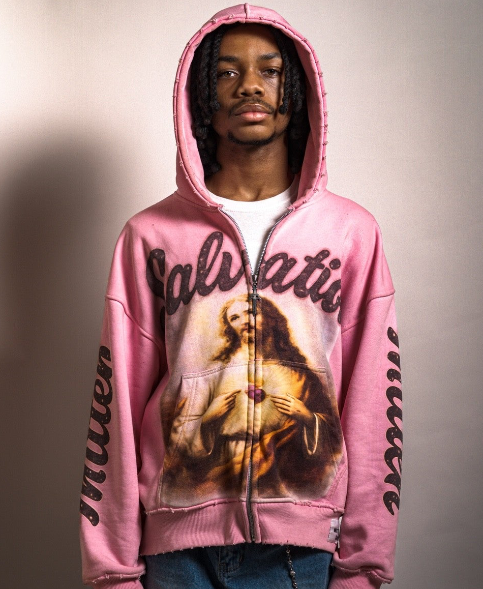 Salvation Hoodie Pink 26’